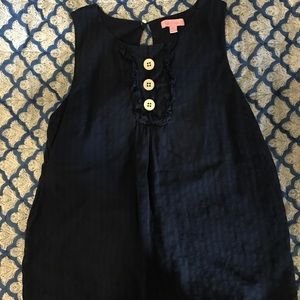 Lilly Pulitzer button tank top